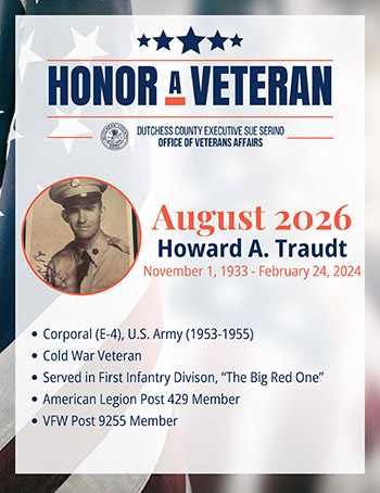 U.S. Army Corporal (E-4) Howard A. Traudt