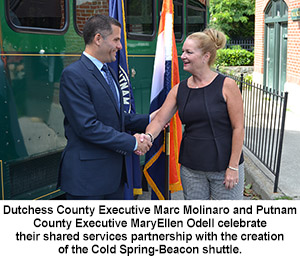 County Executive Molinaro with Putnam County Executive Odell
