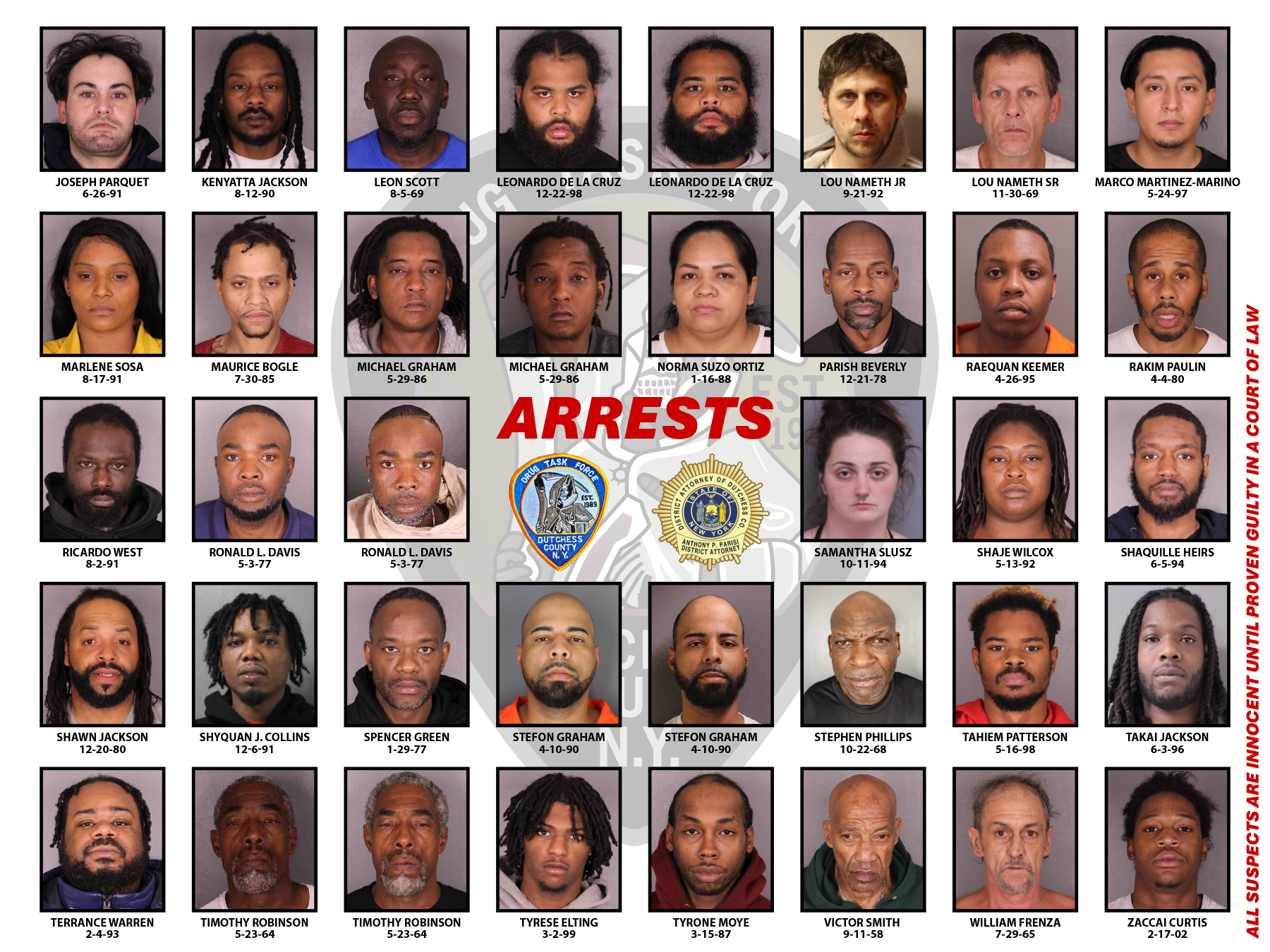 38 mug shots