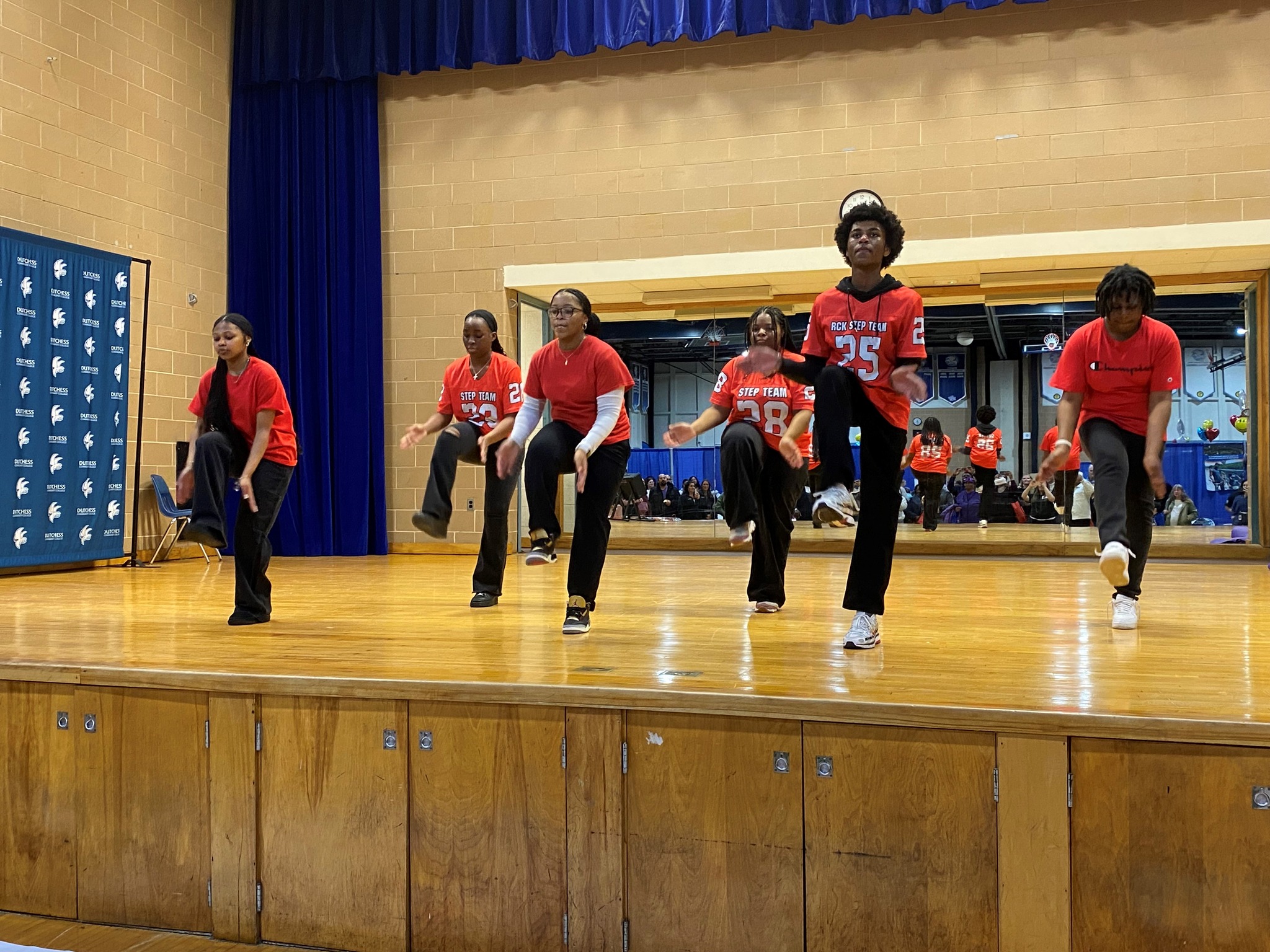 performers at health fair