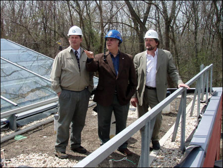 Touring Construction Progress at Beacon Institute for Rivers and Estuaries Building One - photo 1