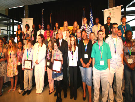County Executive Celebrates Youth Achievement Awards Photographs - photo 1