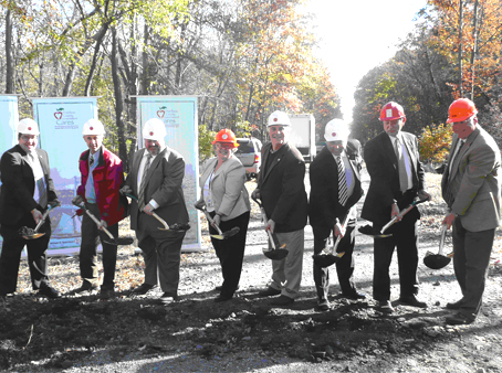 Steinhaus Breaks Ground for Dutchess Rail Trail - photo 1